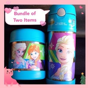 Thermos frozen Elsa water bottle & jar container